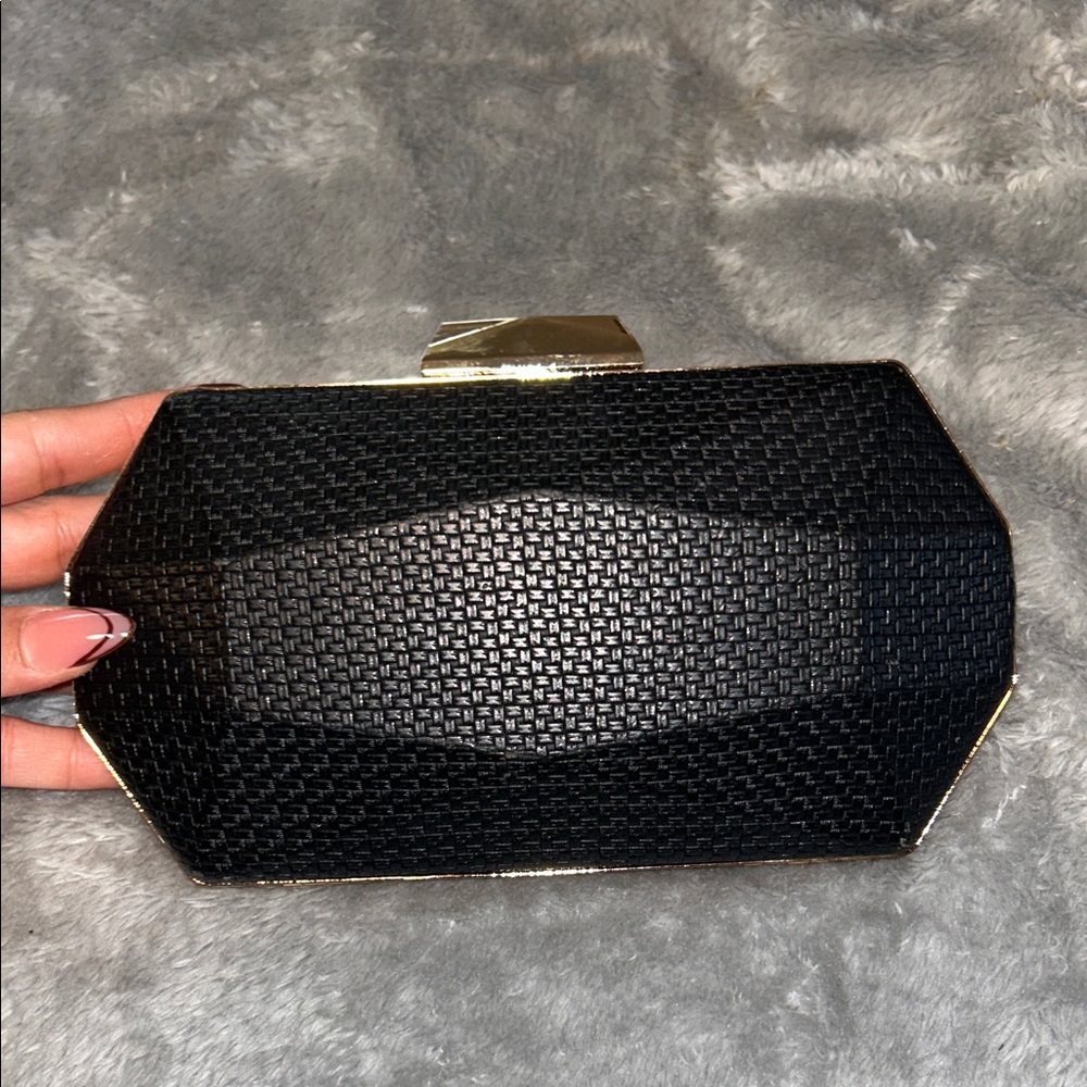 Elegant Black Clutch Bag